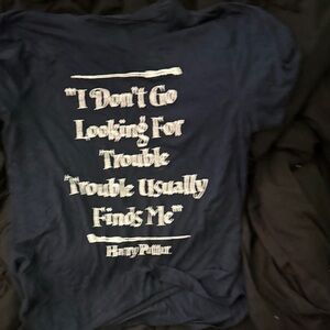 Navy Blue Graphic Tee